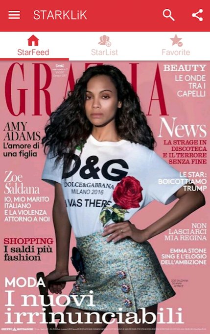 starkliks's tweet photo. Zoe Saldana, in social media today. Check her out at #STARKLiK #ZoeSaldana https://t.co/Spr2gY8A2Z