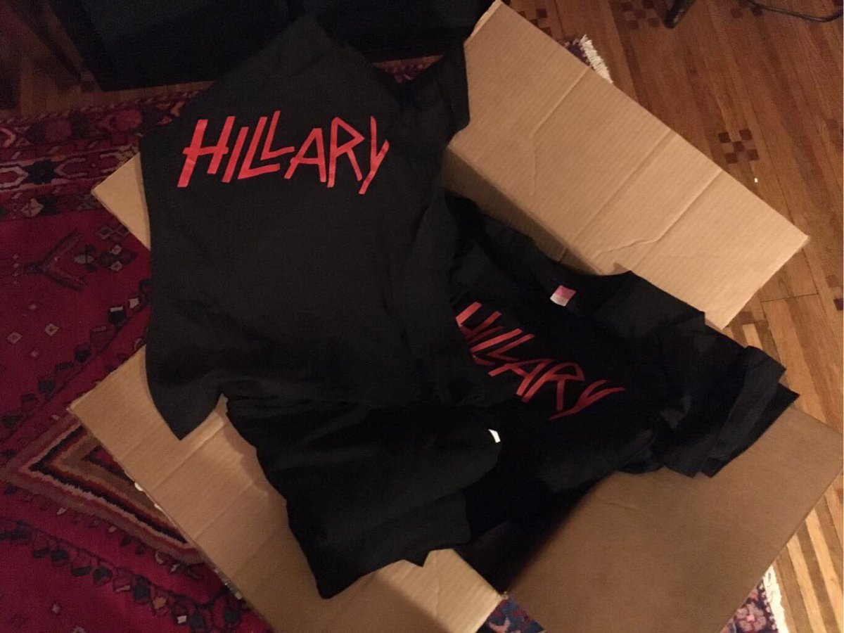 slayary's tweet photo. our boots on the ground have received a big box 'o shirts to take with them to D.C.

GO HARD YOU MAGNIFICENT FUCKS. https://t.co/GcBfPIqsNo