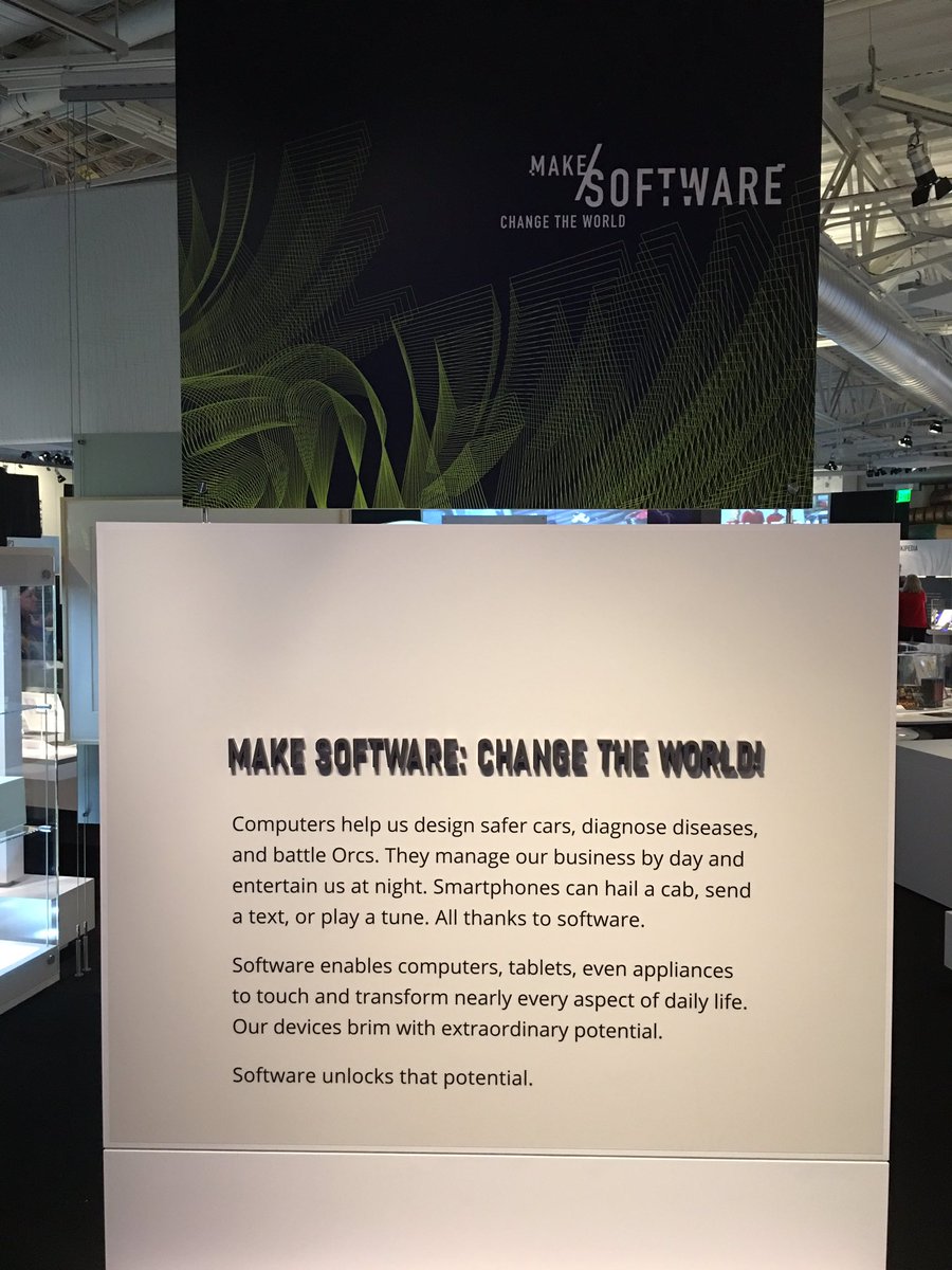 tbooneus's tweet image. Hanging out with my Mom at the @ComputerHistory museum for the opening of a really cool new #software exhibit. #makesoftware - nice work!