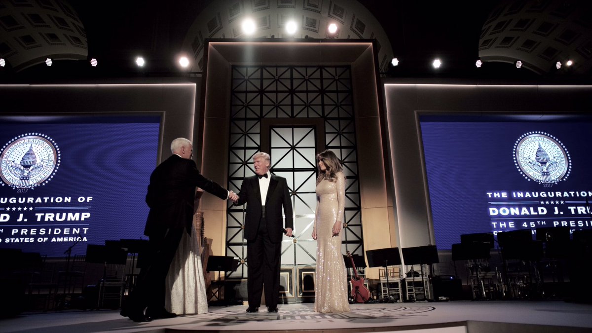 Mike Pence On Twitter Karen And I Enjoyed A Magical Evening At The Candlelight Dinner At Union Station With President Elect Realdonaldtrump And Melania Trump Https T Co Sv8acclfuj