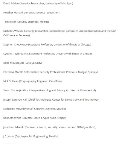 zeynep's tweet image. Secure communication is crucial. Plea from cryptographers &amp;amp; researchers on Guardian&apos;s irresponsible WhatsApp piece: technosociology.org/?page_id=1687