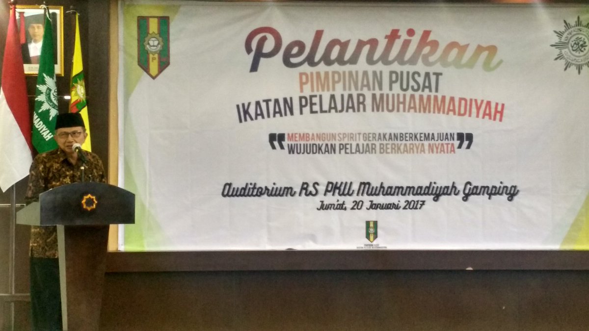 PPIPM's tweet photo. Sambutan-sambutan PP IPM, DPD RI, dan PP Muhammadiyah https://t.co/pyvKnjUScm