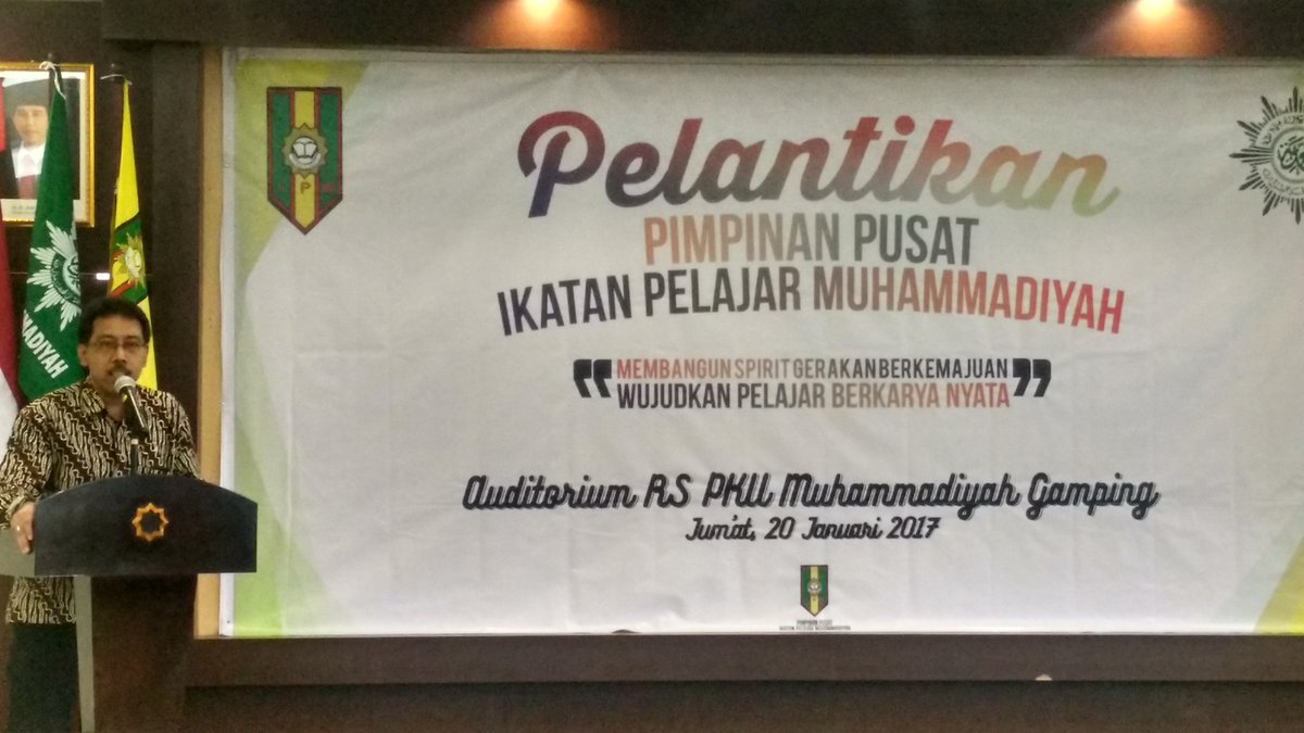 PPIPM's tweet photo. Sambutan-sambutan PP IPM, DPD RI, dan PP Muhammadiyah https://t.co/pyvKnjUScm