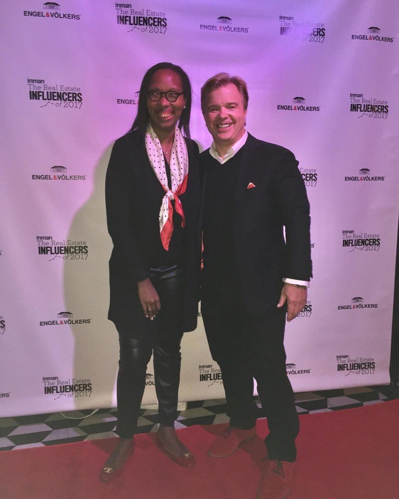 NikkiBeauchamp's tweet photo. At the @inmannews #InfluencerBash with @anthonyhitt CEO of Engel & Völkers North America #icny #inmaninfluencers #e… https://t.co/KBzqOoZbL2