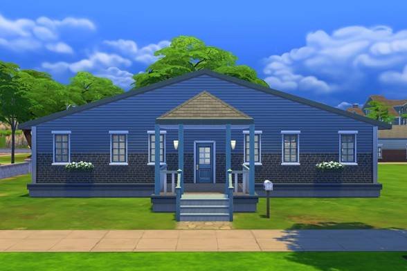 pixiepennypixie's tweet image. I just shared the West Street Lot on #TheSims4 Gallery!