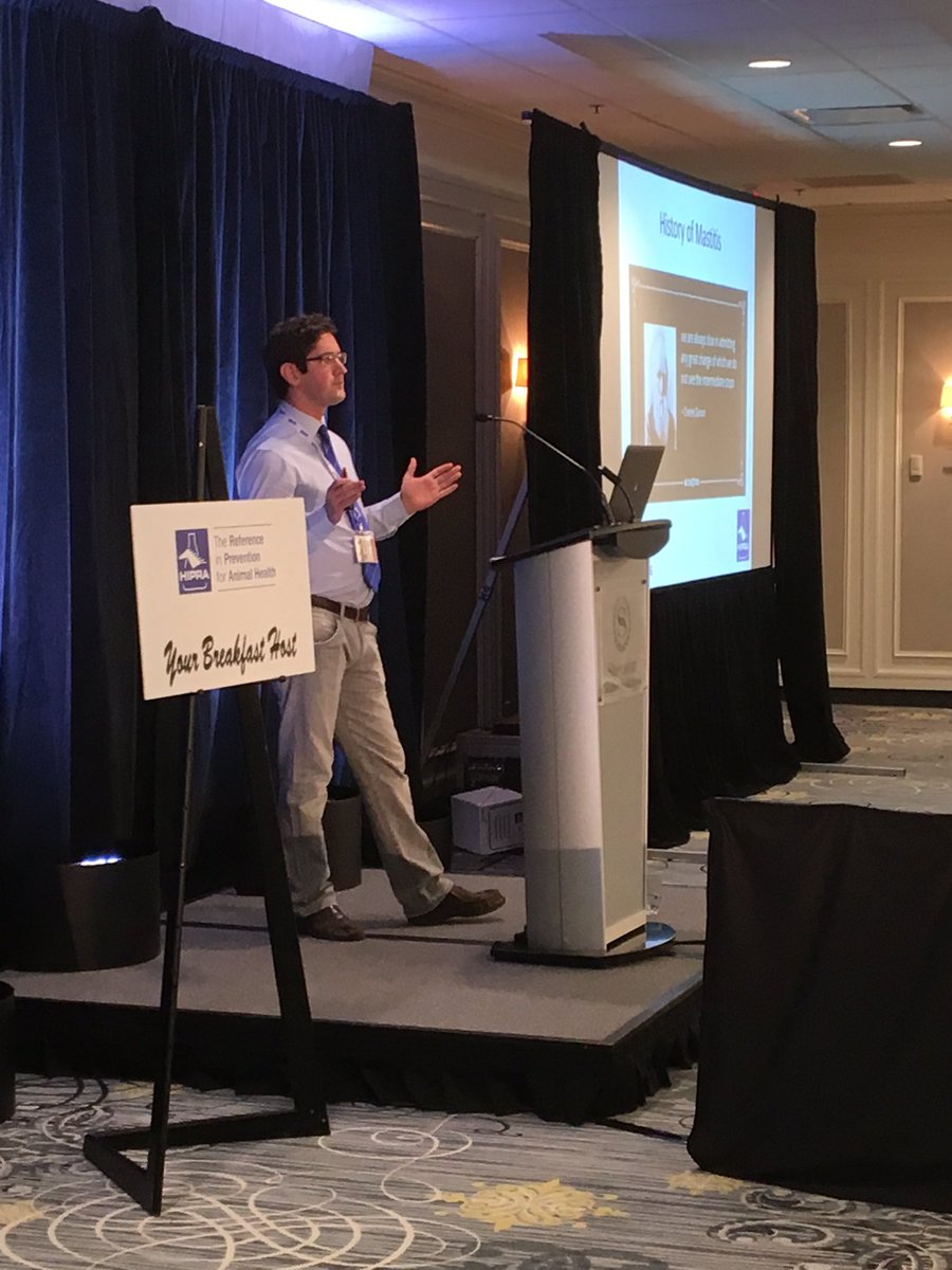 Precision_Milk's tweet photo. Enjoyed lecturing at #WCABP conference in Saskatoon. Thanks to Hipra and the Western Canadian vets for the invitation #PMontour #teamdairy https://t.co/Uof2762TN9