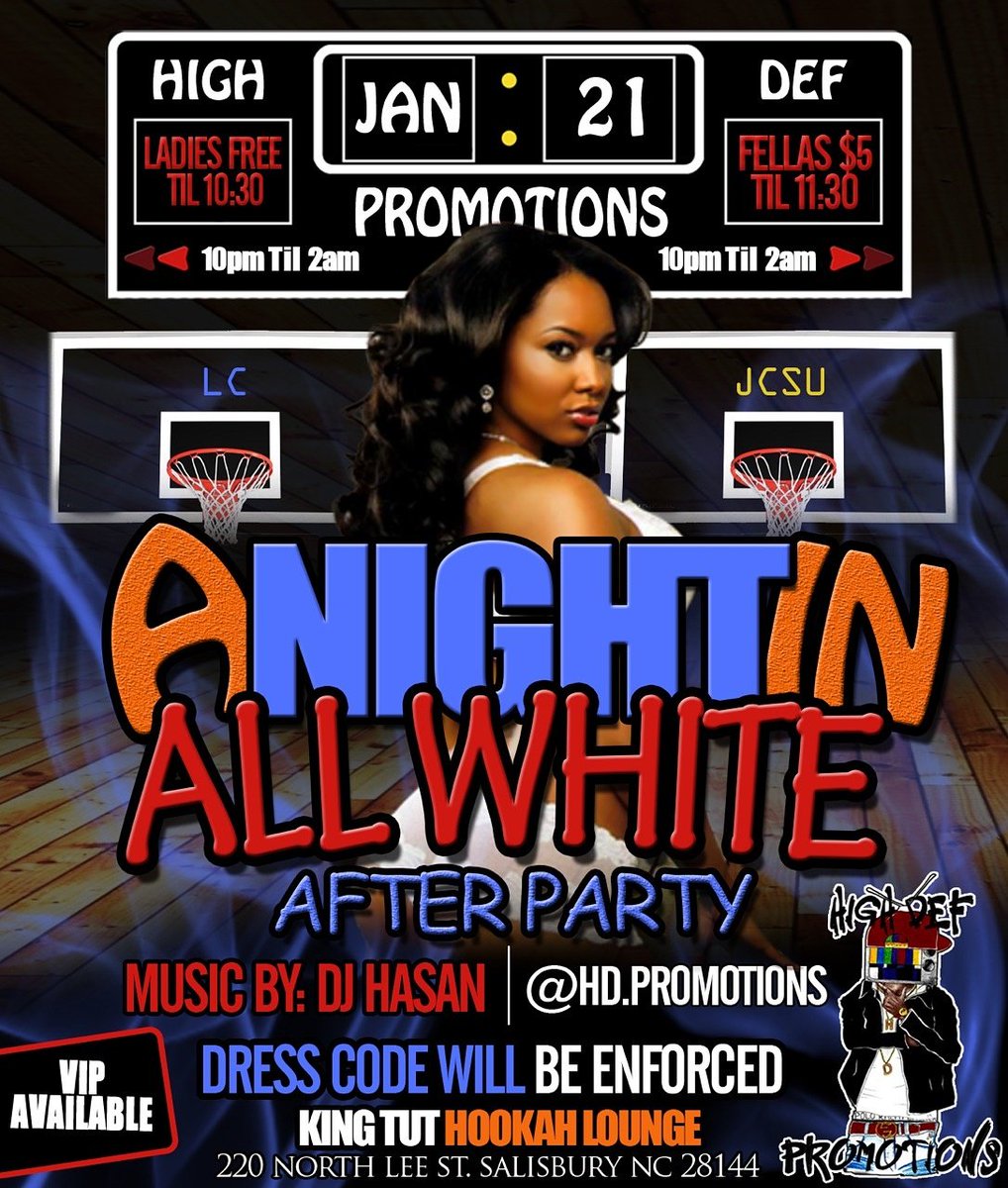 JaydeBrown8's tweet photo. This is where y'all need to be After the #JCSU #LCBlueBears basketball game 😎 https://t.co/t9GbqltO3R