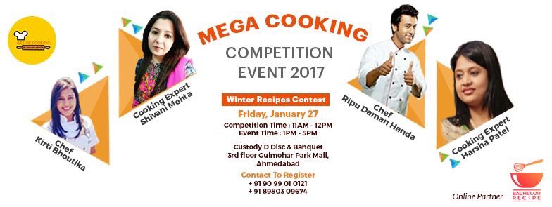 aanal_mahadevia's tweet image. #megaevent #cookingexperts #ahmedabad #foodies #cookinglovers