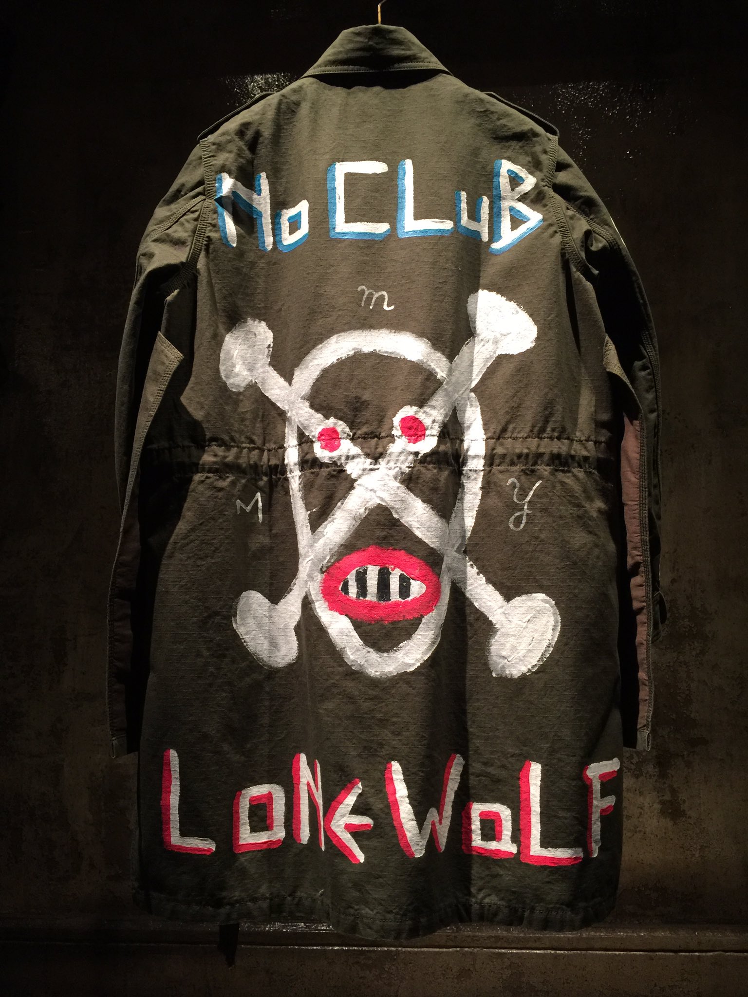 メゾンミハラヤスヒロ NO CLUB LONE WOLF TAKUYA∞着用