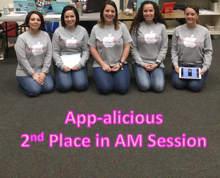 DPISD_PWE's tweet photo. Congratulations to all teams in the #dptech2017 #dpapprace2017! Way to go #appalicious for winning 2nd Place in the AM session. https://t.co/mgrvDFbww2