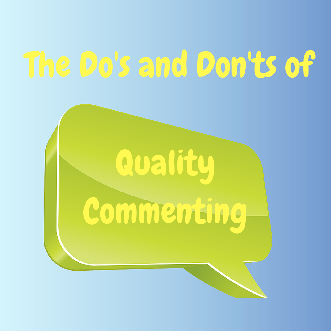 LynneHuysamen's tweet photo. Quality Commenting: The Do's and Don'ts https://t.co/FBBqZsgY4r
#freetraining
#qualitycomments https://t.co/4SzaYVqlws