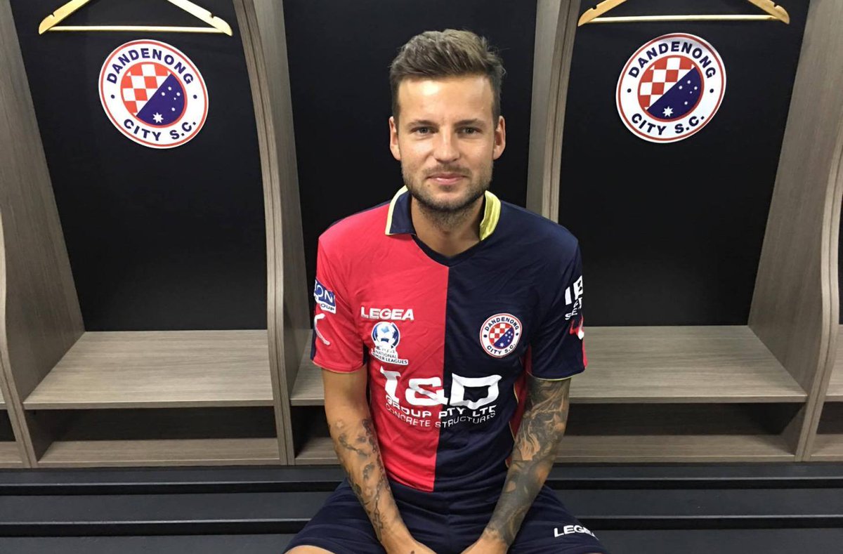 CornerFlagOz's tweet photo. #PS4NPLVIC - Former Melbourne City midfielder Nick Kalmar joins ambitious Dandenong City for upcoming NPL2 season | https://t.co/ZqoWAxVvtE https://t.co/IySpCG4ai0