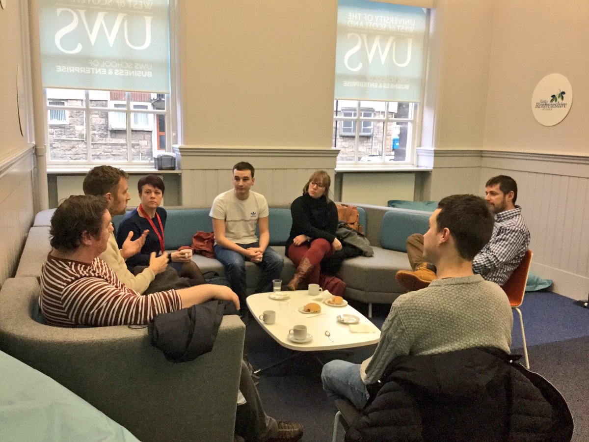 UWS_SBCI's tweet photo. Lots of great questions from students about entrepreneurship for the 6 who have been-there-done-that! #UWSzone #entrepreneurs #startup https://t.co/3YiIhPcNIE