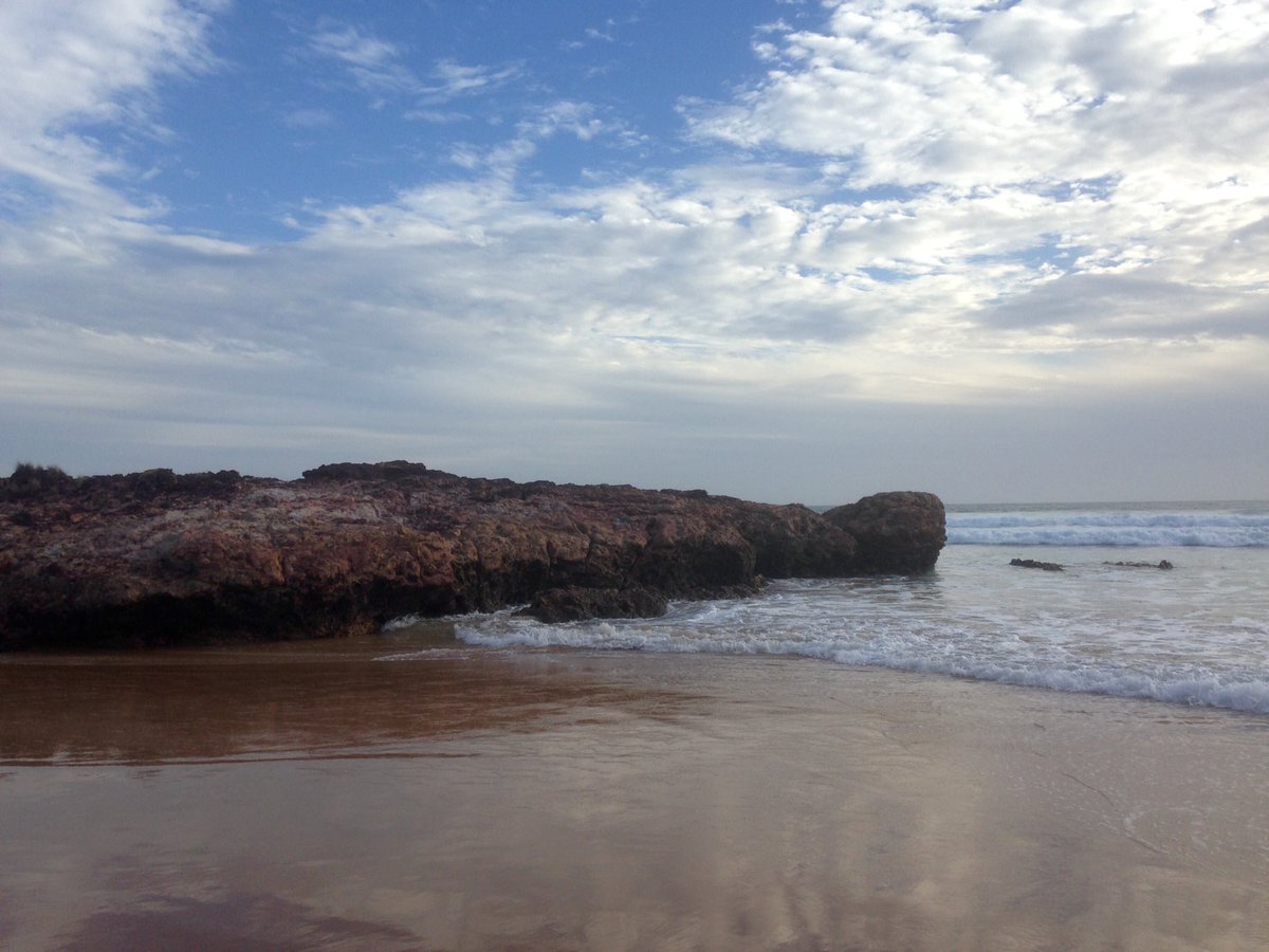 PIWalkabout's tweet image. Forrest Caves, Surf Beach