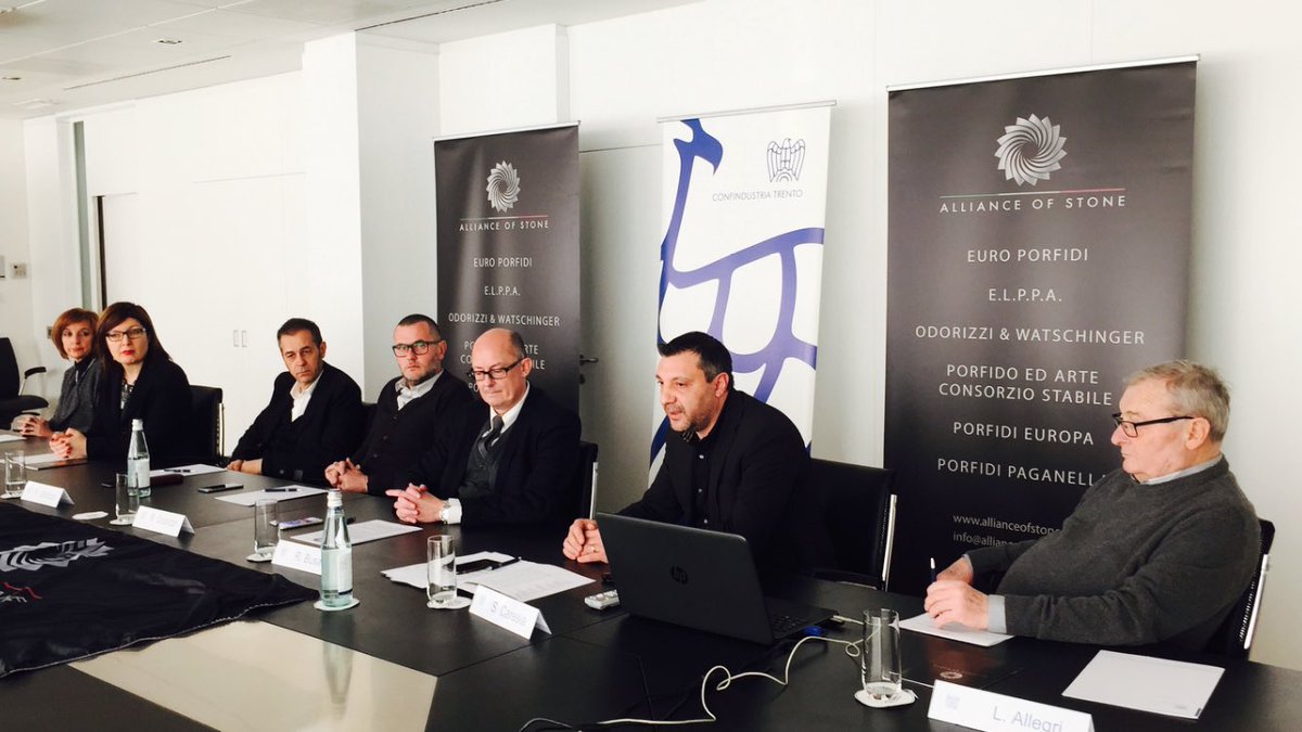 Alliance of Stone: sei imprese del #porfido trentino si alleano per offrire soluzioni innovative sui mercati di tutto il mondo