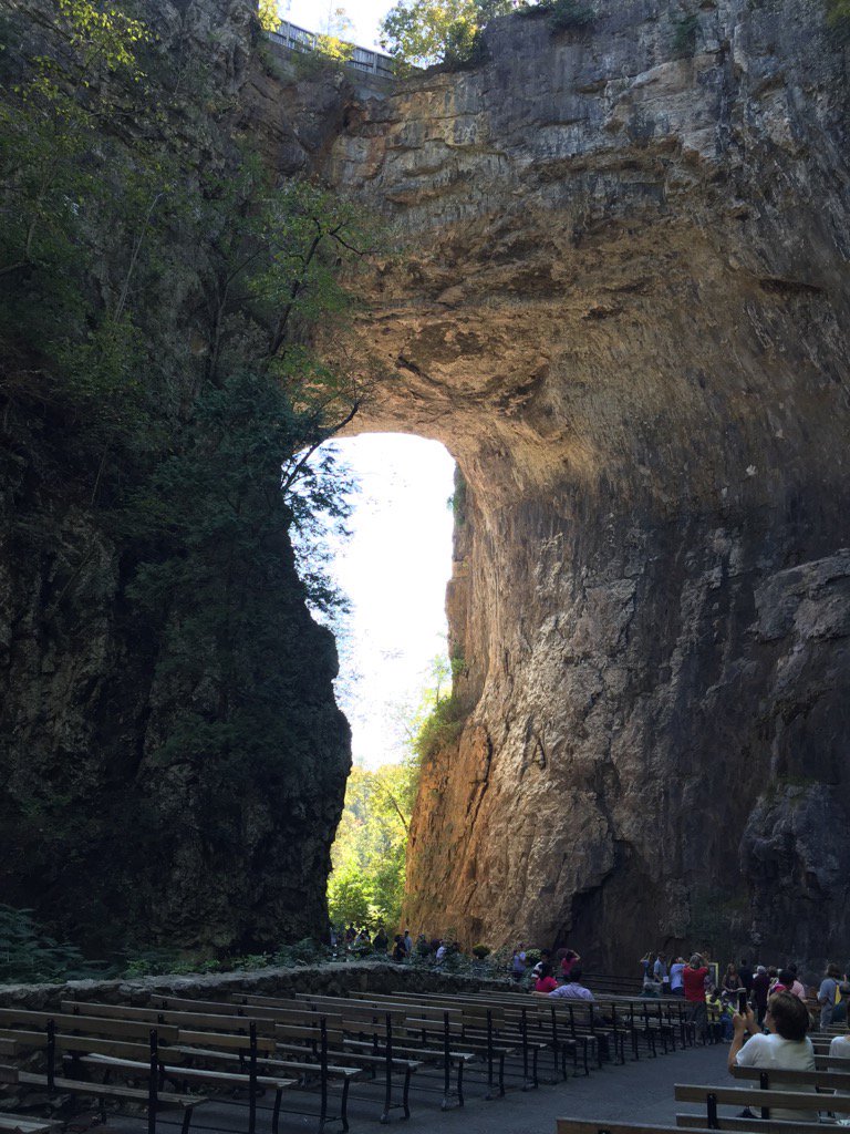 The addition of new affiliated sites - Natural Bridge VA with <a href="/GovernorVA/">Governor Glenn Youngkin</a> and <a href="/mollyjosephward/">Molly Joseph Ward</a>. A beautiful place and beautiful day.