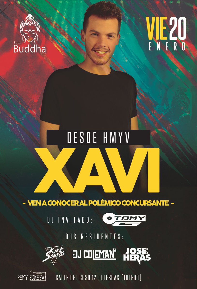 josegcparty's tweet photo. HoySeLia❗❗
⭐#SalaBuddha #Illescas⭐
🔝#DJCOLEMAN
🔝#JOSEDELASHERAS
🔝#KIKESANTOS
🔝#TOMYG
🔥#XAVI #MYHYV🔥
#Shishas @MaraeShishas
📲692993737 https://t.co/62XitYTgjv
