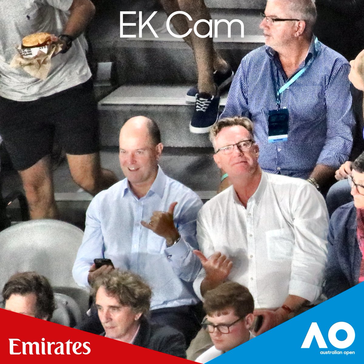 I am at the 2017 #ausopen #EmiratesReturn - BNO at AO