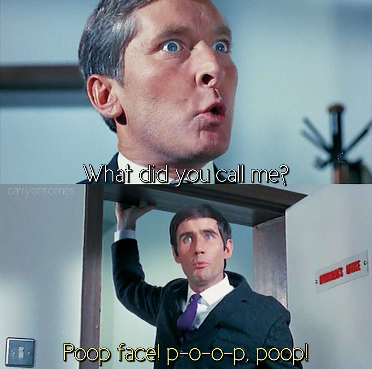 Classic #CarryOnDoctor moment! @CarryOnJoan