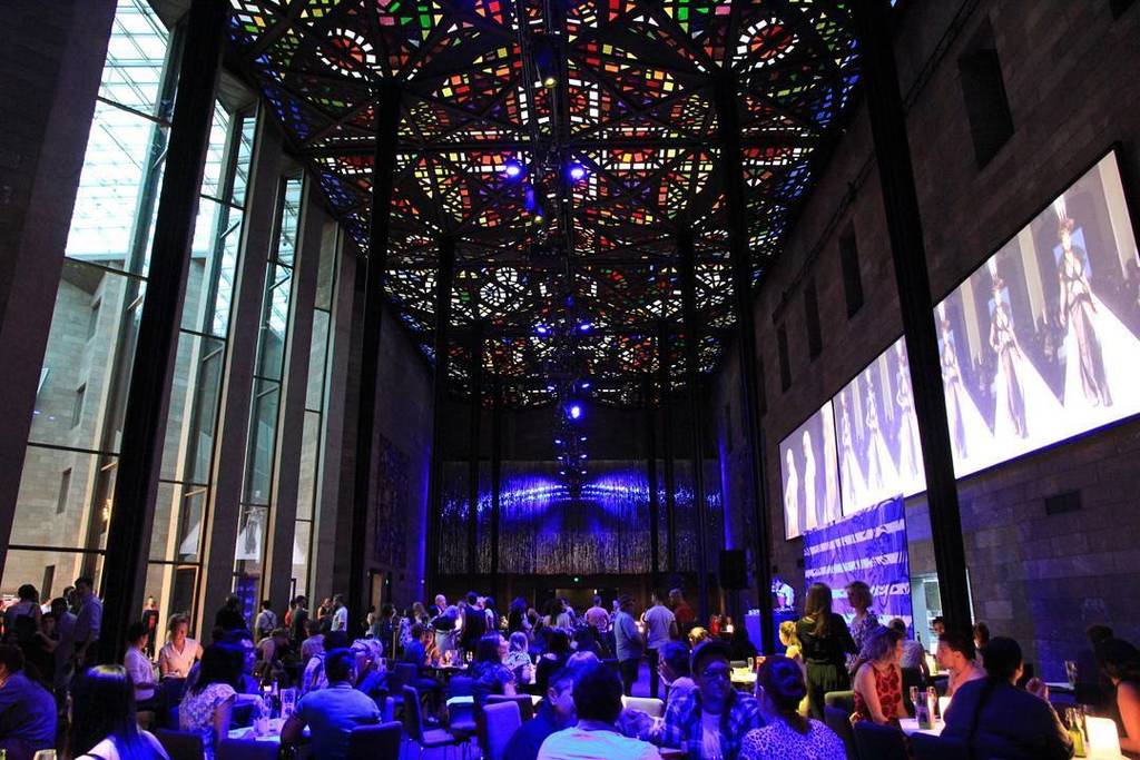 Batmanshillon's tweet photo. Friday nights at the #NGV. Kaitlyn Aurelia Smith playing tonight #visitmelbourne #visitv… https://t.co/pIeeLaFwEa https://t.co/Fm0dYwvt4h