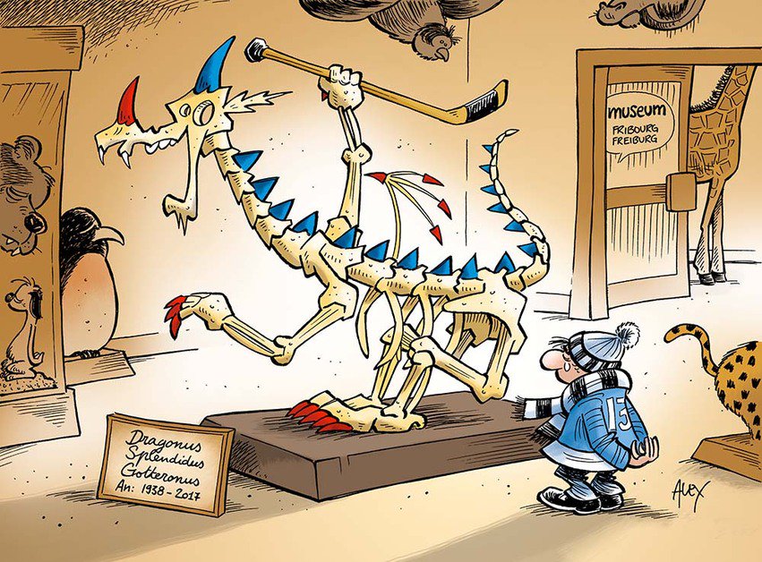 Gottéron: le déclin du Dragon vu par ALEX laliberte.ch/les-dessins-d-… @Gotteron_direct #Fribourg #Hockey #HCFG <a href="/HCFG/">Fribourg-Gottéron Fan-Account</a> <a href="/FrGotteron/">Fribourg-Gottéron</a> <a href="/SwissHabs/">SwissHabs</a>