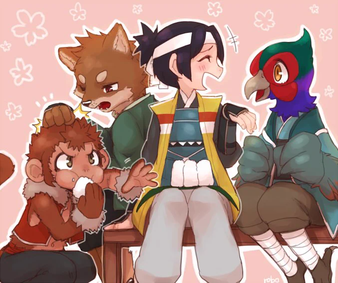 過去に描いた童話と童謡系ケモケモ! 