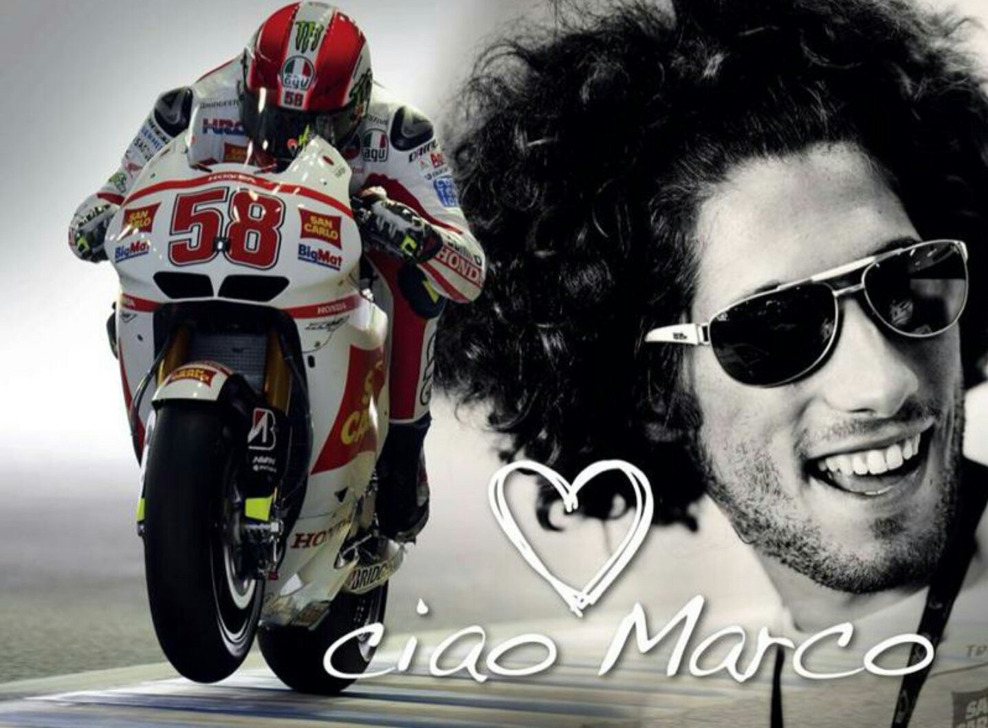 Happy Birthday Marco Simoncelli. Ciao ciao x    
