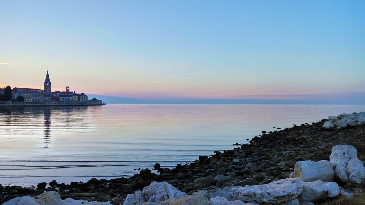 So simple, but so beautiful... #Porec old town center
