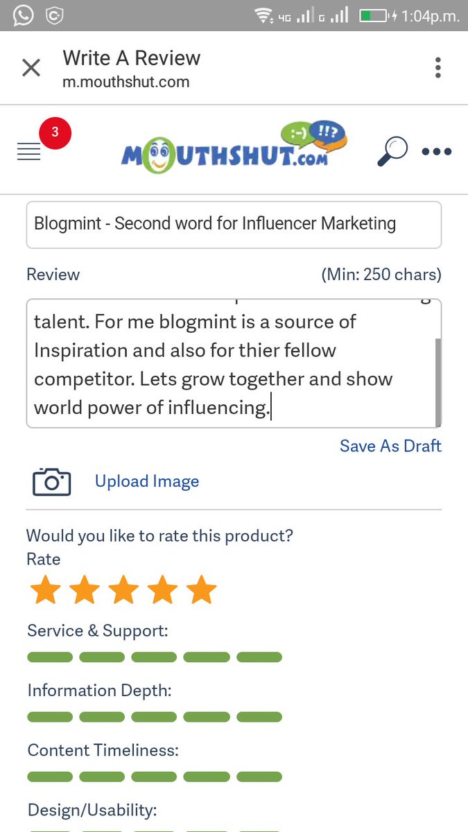 akbarkazi_'s tweet image. I reviewed Blogmint.com 5/5. Earn Rs.40 per review #WriteShareWin mouthshut.com/review/Blogmin… 
#BlogmintTrivia @theblogmint