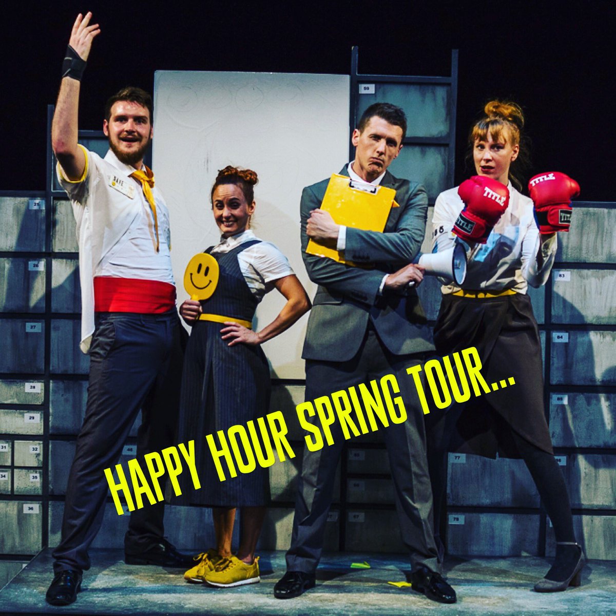 1 week today we are back on tour! 1st stop <a href="/VanbrughTheatre/">Vanbrugh Theatre</a> Chester. Come along and 'Get Happy' <a href="/ChesterChron/">Chester Chronicles</a> <a href="/ChesterCulture/">Chester Culture</a> <a href="/Chester_360/">Chester360</a>
