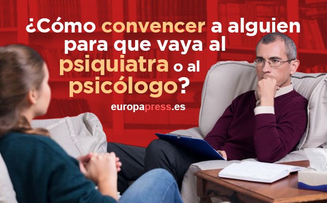 Las personas que necesitan un psicólogo suelen resistirse a ir... aquí unas pautas prácticas que te pueden ayudar europapress.es/sociedad/notic…