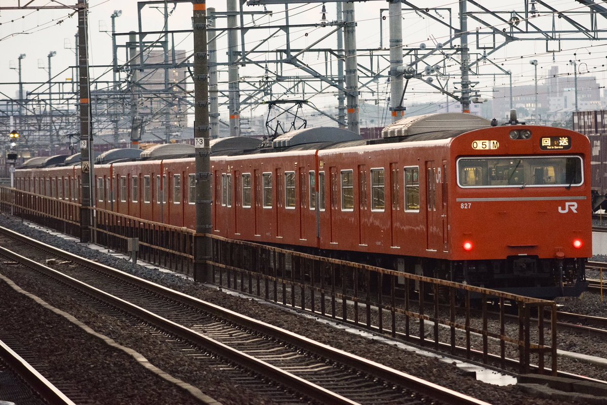 zerostationX's tweet photo. (01/20)
近モリ103系LA1編成廃車回送
岸辺にて
宮原に疎開留置されていた森ノ宮車が吹田に送られました https://t.co/s5phAQq4gB