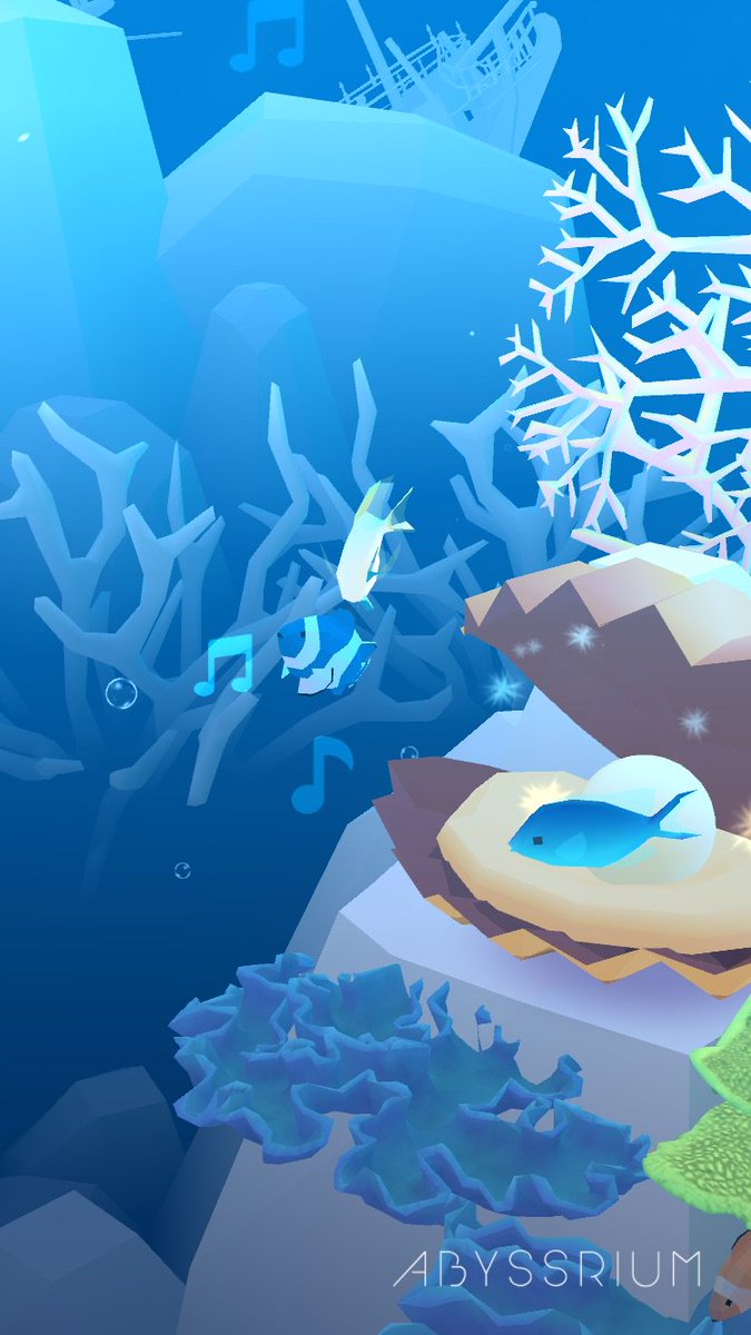 kynamarioc's tweet photo. My Blue Fin Damsel:) 
#abyssrium
Download: https://t.co/h0Ezc2cHhr https://t.co/efIfMbr4R8