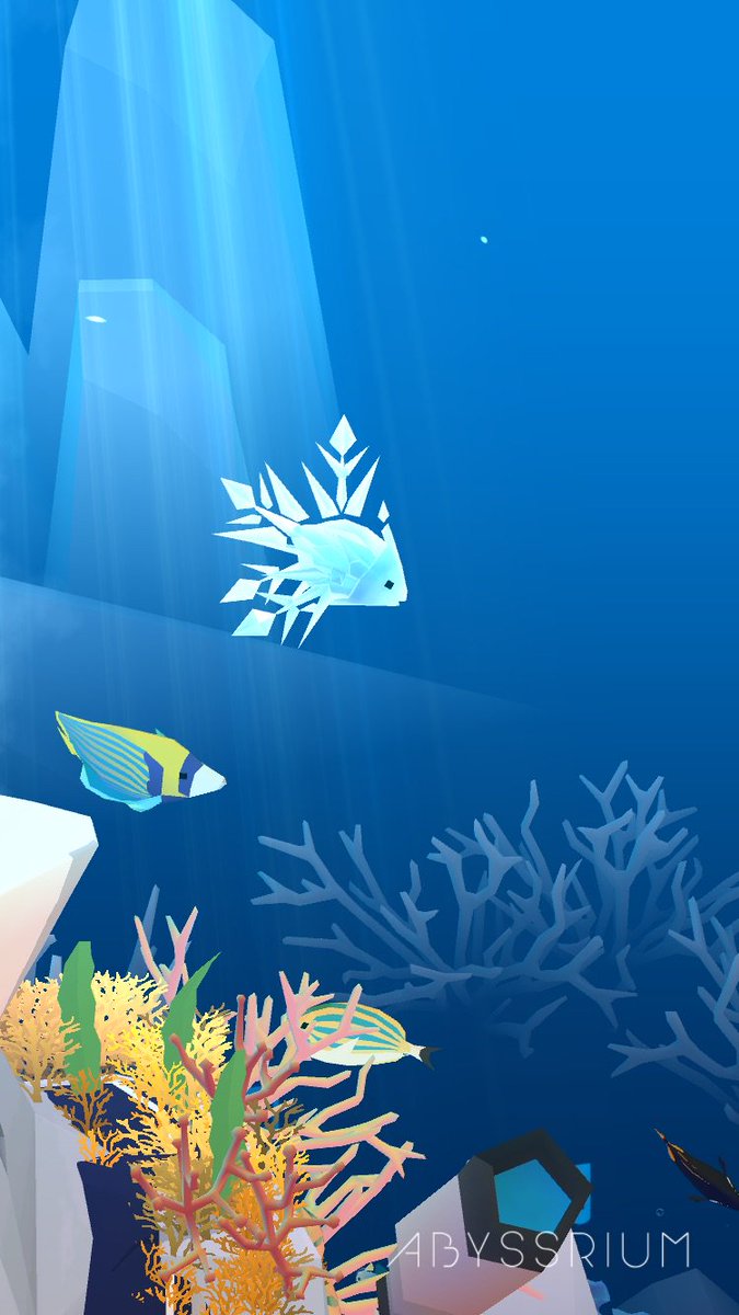 kynamarioc's tweet photo. My Snowflake Angelfish:) 
#abyssrium
Download: https://t.co/h0Ezc2cHhr https://t.co/AonD0qTXVl