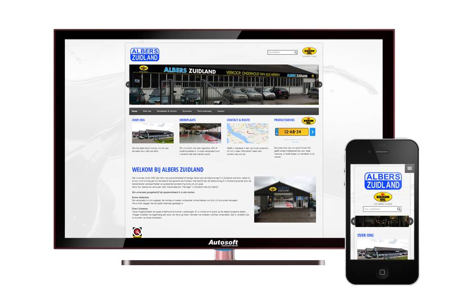 autosoftnl's tweet photo. Speciale @KroonOil -Oil garagewebsite voor garage Albers in Zuidland. #samenwerking #partnerschap #AutoWebsite https://t.co/LoBaG0HP4z https://t.co/tRpQmVxyTp
