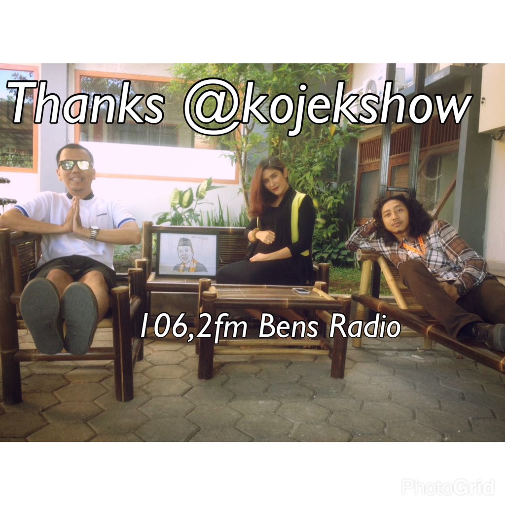 Makasih @kojekshow <a href="/bensradio/">bensradio</a> @amirakareem87 @ezzabenjo #kojekshowtamat