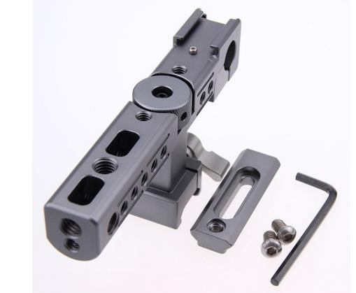 CAMVATE Top Handle Grip with Hot Cold Shoe 15mm Rod Hole for Sony A6500 Camera Cage QR DLSR
bit.ly/2jFOEmN