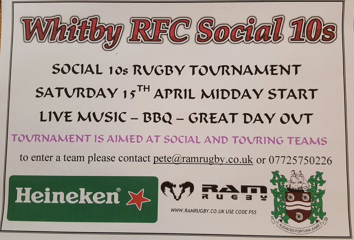 Anyone for social rugby...