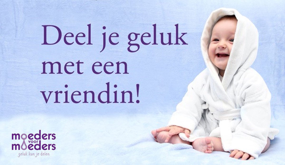 Attendeer je zwangere vriendin op Moeders voor Moeders en ontvang een leuk badjasje cadeau!  ow.ly/5EII3086SW5