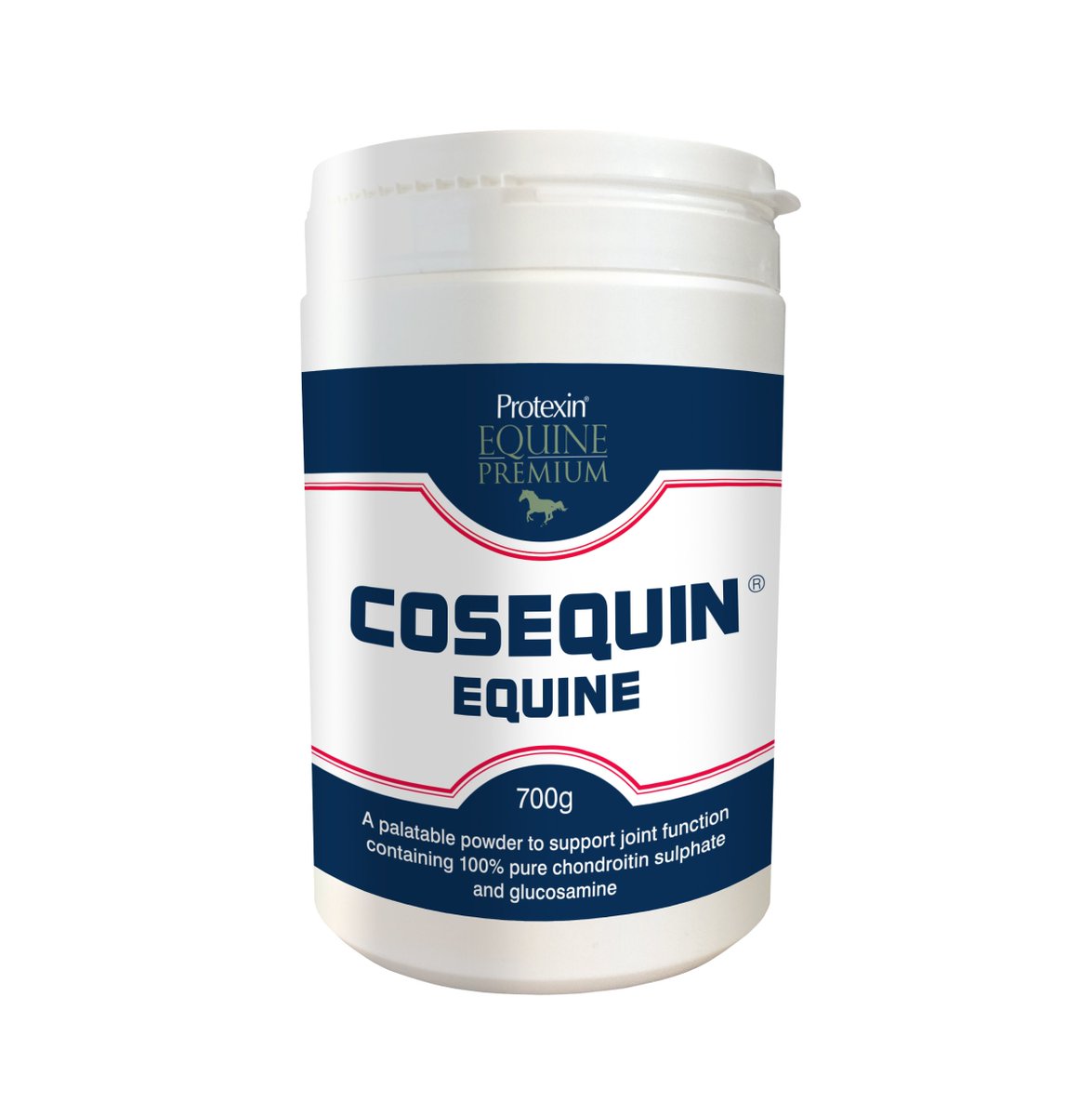 NOW AVAILABLE
Cosequin Equine; A joint health supplement made up of Glucosamine Hydrochloride, Chondroitin Sulphate &amp; Manganese Sulphate!