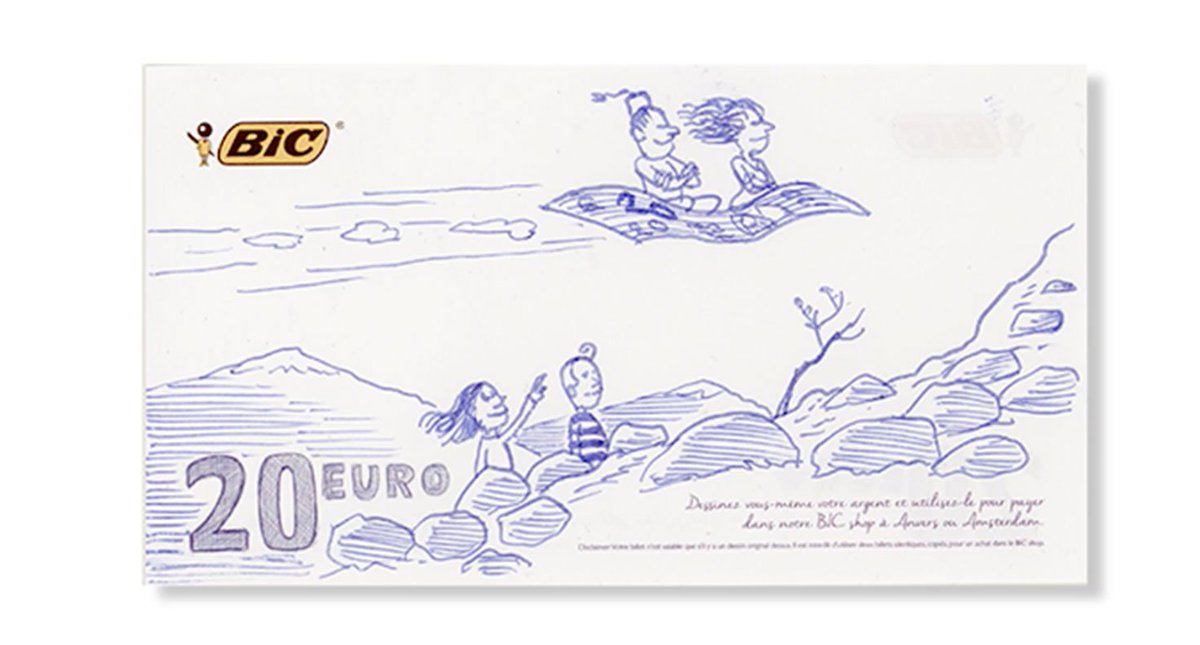 ChanPerco's tweet photo. #Bic lance un shop où vous ne payez qu'avec votre créativité via @piweeFR  https://t.co/NeqArWefzF https://t.co/4Fco67JUVM