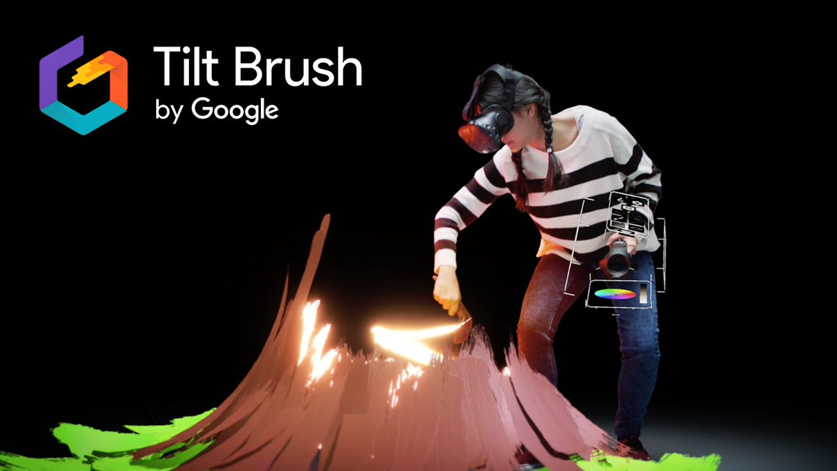 gamedevdotcom's tweet photo. Open-source toolkit turns Tilt Brush into a game dev tool https://t.co/7CyQ17OHcY https://t.co/e20SLkR5fm