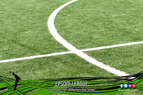 epsom5aside's tweet photo. EPSOM | Get in shape this January! Join our 6-a-side League that runs on Wednesday nights at @BlenheimEpsom #wedo6aside https://t.co/kdGbJQiLwW
