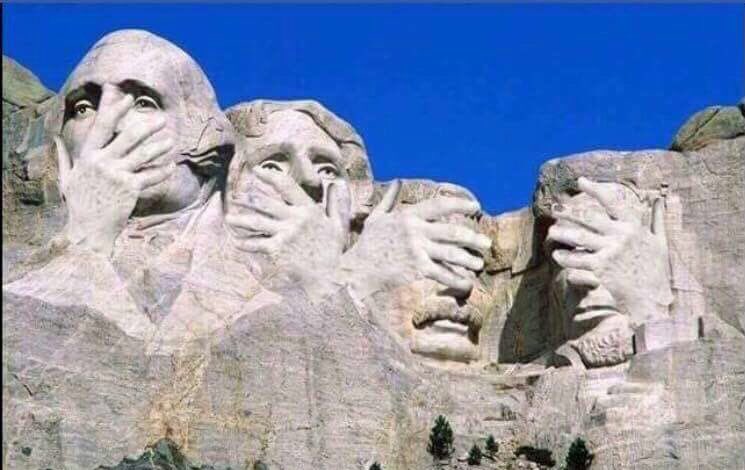 alexandracairns's tweet photo. Again, Twitter has surpassed itself. But despite the humorous opportunities it brings, how's this happening? #bridgesnotwalls #goodbyepotus https://t.co/89JEKqzCrg