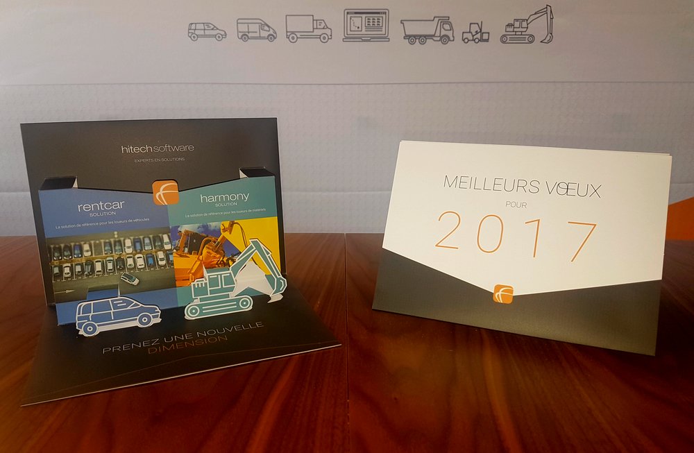 hitechsoftware's tweet photo. Voici les cartes de vœux #hitechsoftware 2017 ! Qu'en pensez vous ? Plutôt sympa non ? ;) https://t.co/TWZTQQuIaV