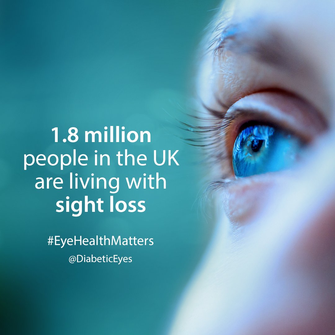 Diabetic retinopathy and diabetic macular oedema are the most common causes of sight loss in the UK #FactFriday #fact #diabetesproblems