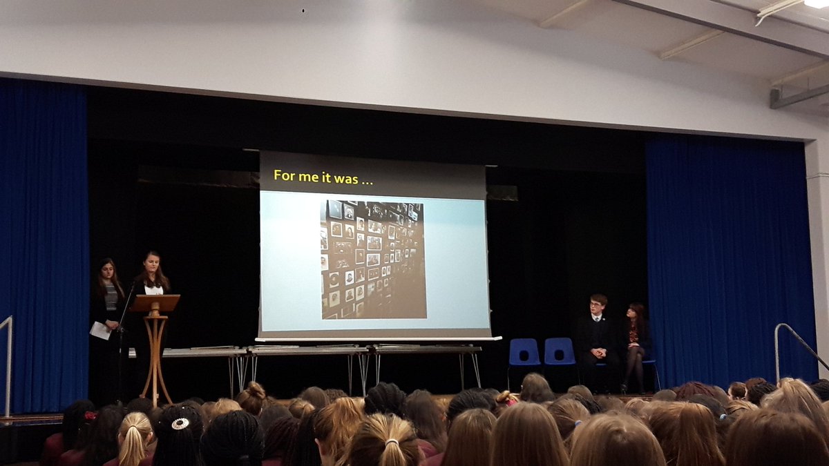 WGSGHistory's tweet photo. @WGSGRS @WilmingtonGSG @HolocaustUK a brilliant reflection on the topic, well done to Mr Carter and his team https://t.co/8kSeHIkCOt