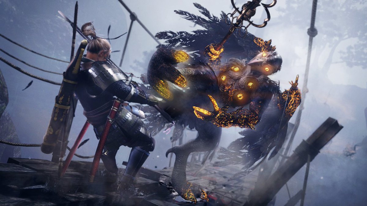 la_ps4's tweet photo. Nioh nos deja ver un nuevo jefe en un gameplay del Taipei Game Show 2017 https://t.co/xj22FFyd1D https://t.co/UIEu31yLvp