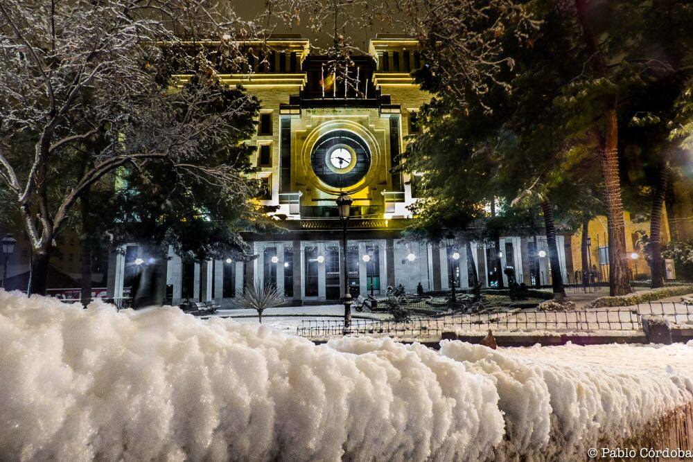 Gracias a Pablo Carlos Córdoba Soriano por la #preciosa #imagen que nos manda del día de ayer. ¡Espectacular! #Albacete #frio #nieve