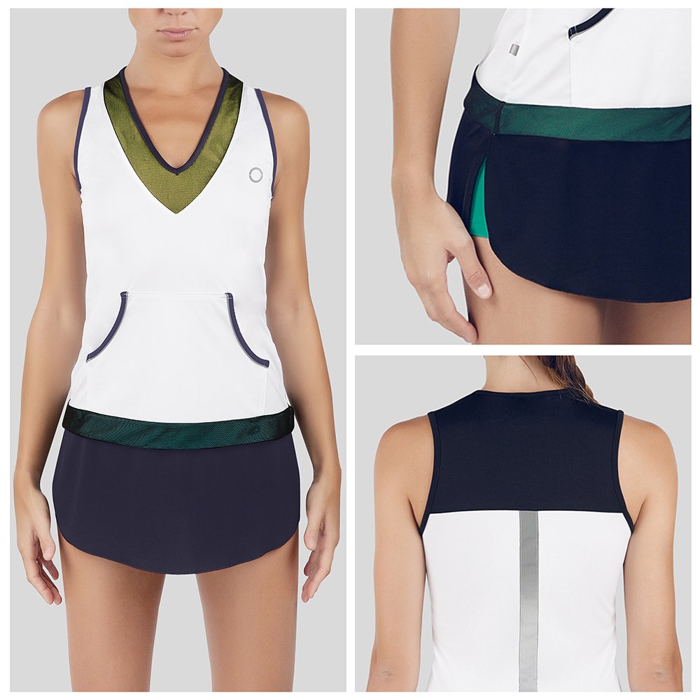 Hacer #deporte y sentirte #cómoda y #elegante es posible con nuestro vestido #ROCHELA #BEchic #NEONstyle #VestidoPadel #PadelFemenino